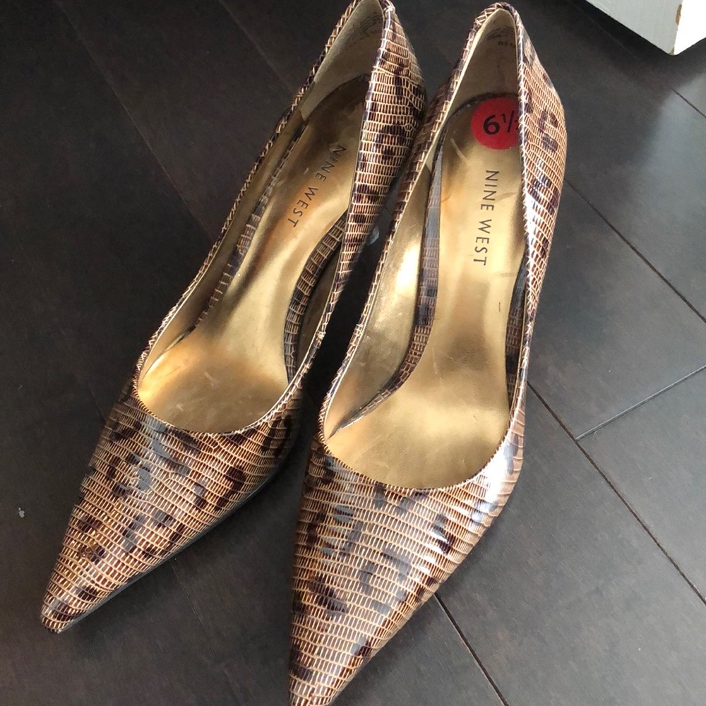 NWT BNWT Nine West Genuine Leather Heels